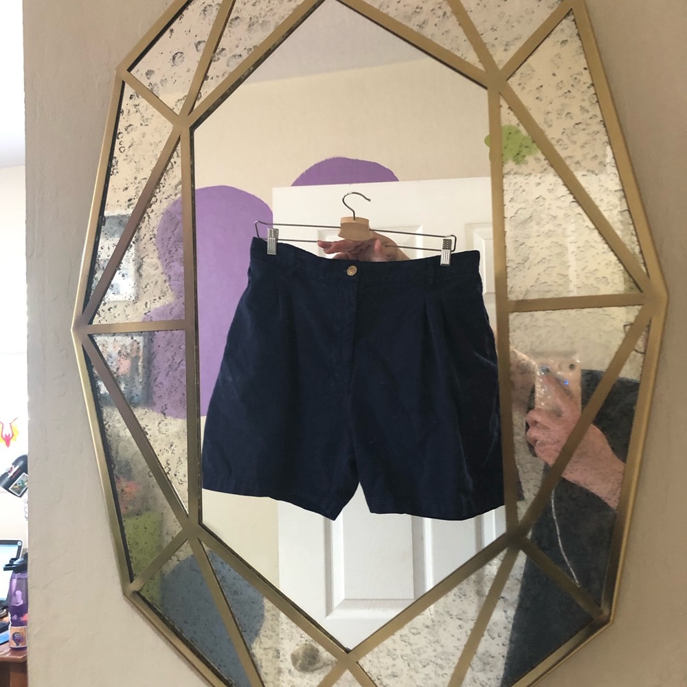 BBP BIG BUD PRESS TROUSER SHORTS NAVY BLUE SIZE XL